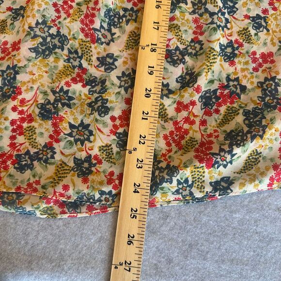 Urban Outfitters Pins & Needles Peasant Boho Cottagecore  Flowy top Size Medium‎ - Picture 8 of 10